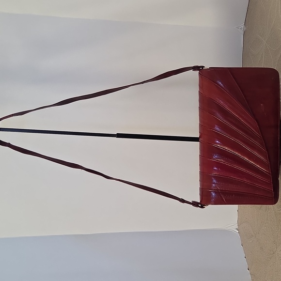 Collection: Vintage Genuine Red Eelskin Purse And Accessories! - Picture 13 of 13